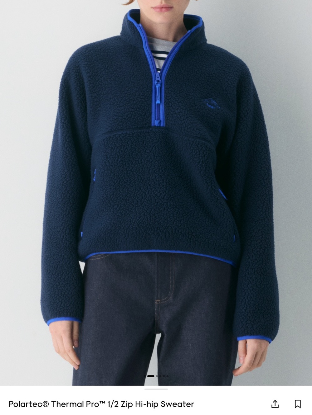 Aritzia Polartec 1/4 Zip